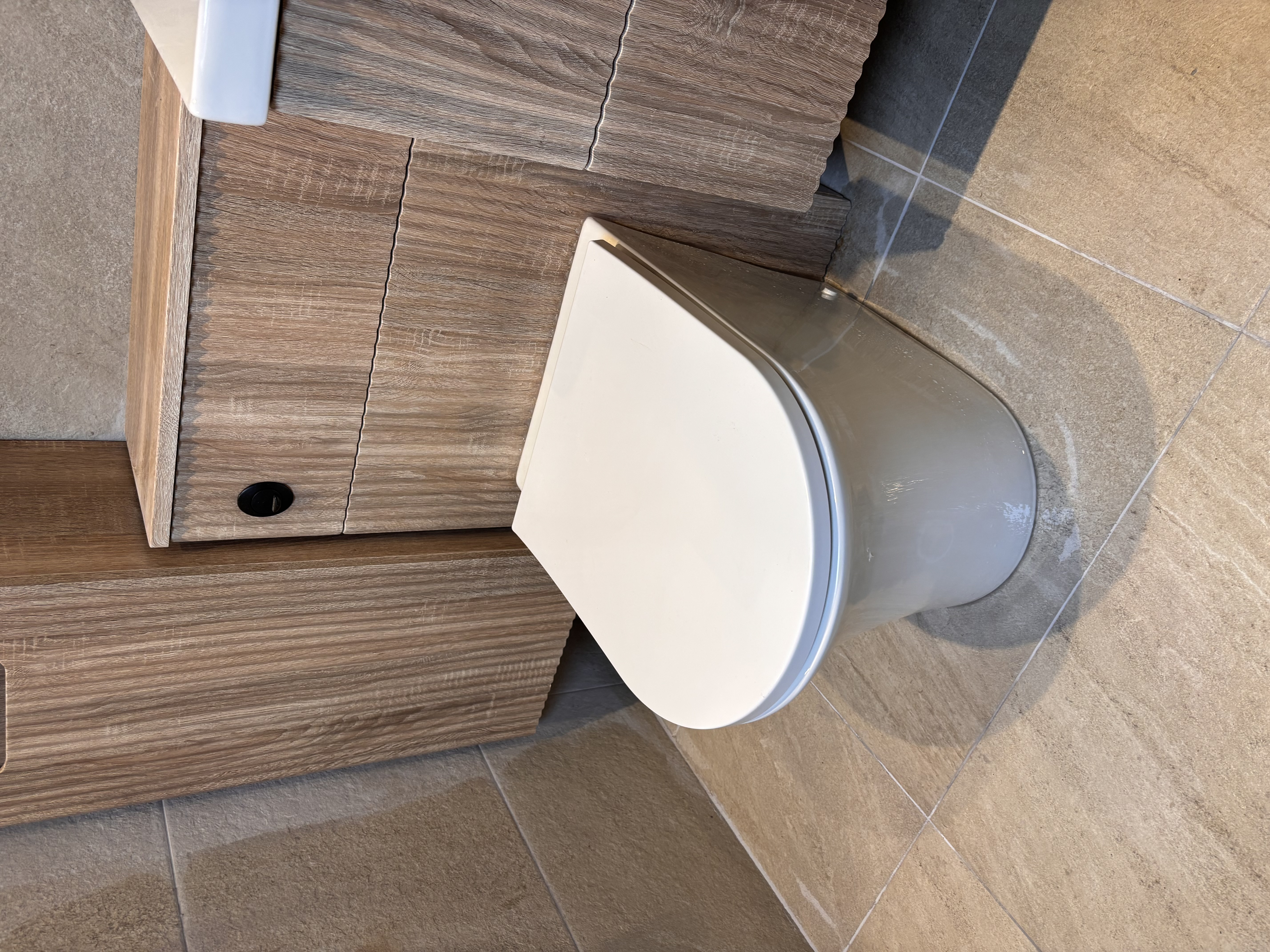 Walk-in shower installation